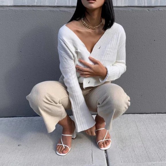 PRINCESS POLLY barellan cropped cardigan - Picture 2 of 11